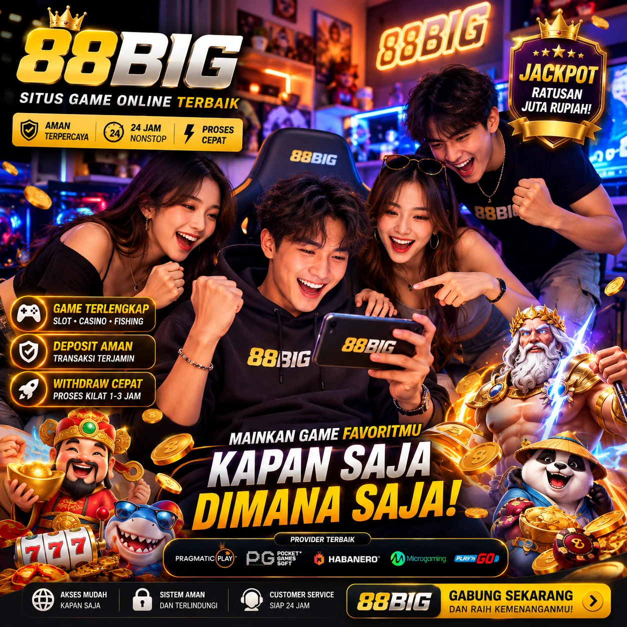 Popup banner 1:1 88BIG